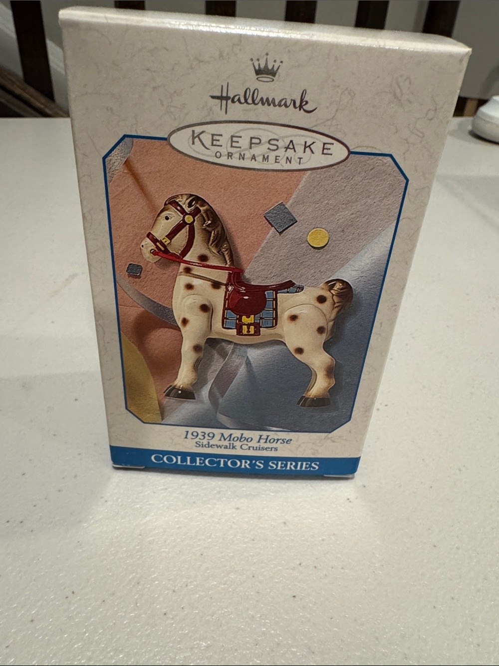 Hallmark Vintage 1939 Toy Metal Horse Keepsake Ornament